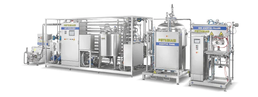 Complete aseptic lines