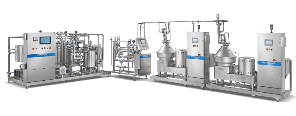 Pasteurization lines